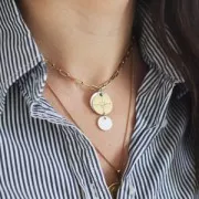 Rectangle mesh chain Gold Plated 3 microns 2.7 mm x 50 cm