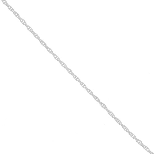 925 Sterling Silver 1.1mm cord mesh chain x50 cm