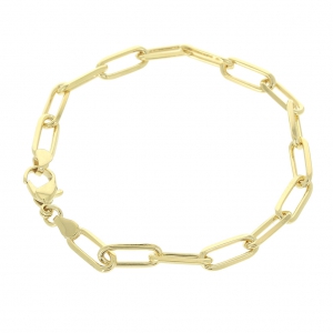 Rectangle mesh bracelet 5.60 mm - Gold Plated 3 microns x1