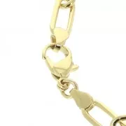 Rectangle mesh bracelet 5.60 mm - Gold Plated 3 microns x1