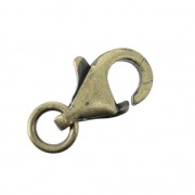 Clasp - lobster claw 11 mm Bronze Tone x1|raw }}