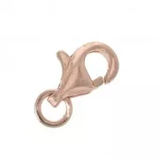 Clasp - lobster claw 11 mm Rose Gold Tone x1