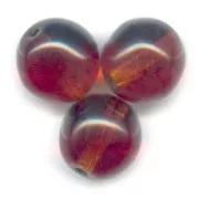 Round beads 8mm Smoked Topaz x20