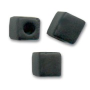 Cubes Miyuki 3mm SB3-401F - Black Mat x10g|raw }}