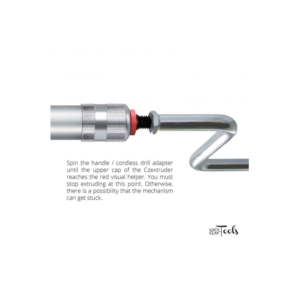 CZ Extruder HD XXL Lucy Clay Tools 20 cm Extruder x1 Perles & Co