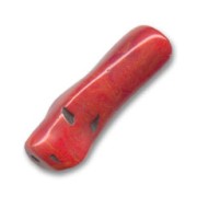 Log 35x12mm imitation coral|raw }}