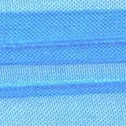 Organza ribbon 7mm turquoise x 3m