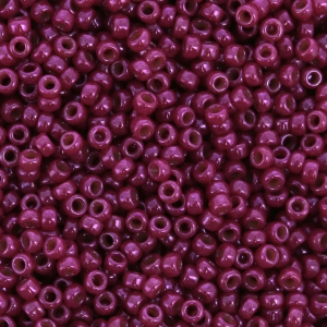 Miyuki Seed Beads 15/0 4845 - Opaque Fuchsia Luster x 8g