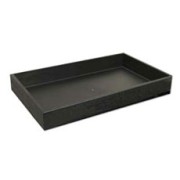 Plastic tray stackable 2 inch