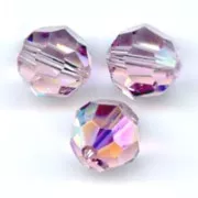 PureCrystal 5000 round 8mm Light Amethyst AB x1