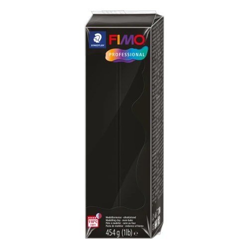Polymer Clay Fimo Professional 454 gr black (n°9) x1
