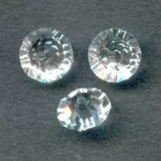 PureCrystal 5305 Flattened bicones 5mm Crystal  x30
