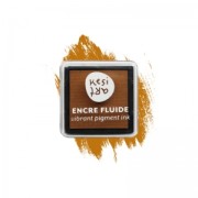 Fluid ink - Vibrant pigment ink - Mustard - Kesi Art x1|raw }}