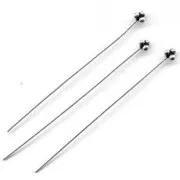 925 Sterling Silver pin 60mm x10