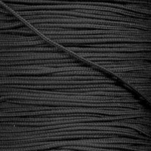Braided nylon thread 0.8mm Black x2.90m