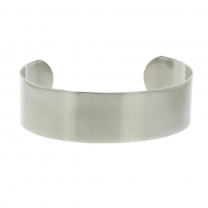 316 Stainless steel flat bracelet 19x150 mm To Decorate x1