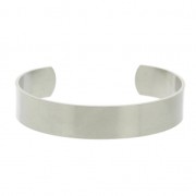 316 Stainless steel flat bracelet 12.5x150 mm To Decorate x1|raw }}