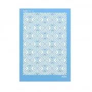 Silk Screen Moiko for polymer clay 74x105 mm - Maya Pattern 11.11 x1