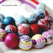 4 stackable Moiko Silk Screensfor polymer clay 74x105 mm - Leaves pattern x1