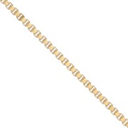 Gold Filled Venetian mesh chain 1 mm x 50 cm