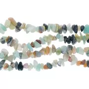 Amazonite Chip beads 8 - 11 mm x75cm