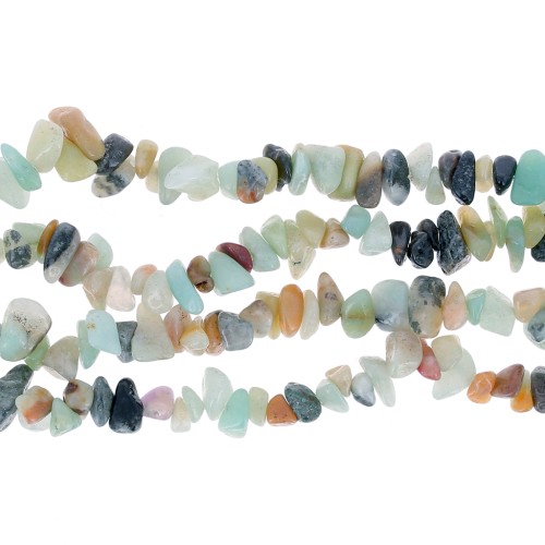 Amazonite Chip beads 8 - 11 mm x75cm