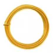 Aluminium wire 2mm Golden Copper x 5m