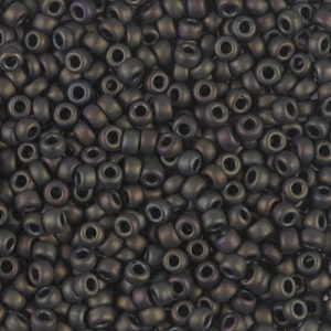 Miyuki Seed beads 11/0 2013 - Metallic Dark Olivine Iris Mat