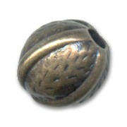 CCB Rround bead 15mm Bronze tone x 1|raw }}