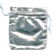 Pouch  95x115mm Silver x1