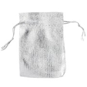 Pochon 90x70 mm - Silver x1