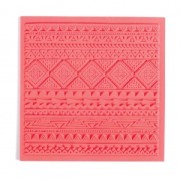 Texture stamp for polymer clay 9 cm Ethnic x1|raw }}