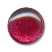 Spangled cabochon 16mm Ruby|raw }}