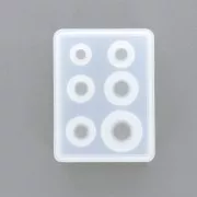 Silicone mold to make 12mm to 25mm balls / Spheres in resin x1