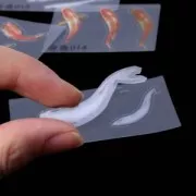 Lot of 8 3D effect sheets - Goldfish for accessories and jewelry resin x1