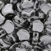 Czech Glass beads Ginko Duo 2 holes 7.5x7.5 mm Labrador x10g