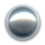 PureCrystal 5817 Cabochon 10mm Light Grey Pearl