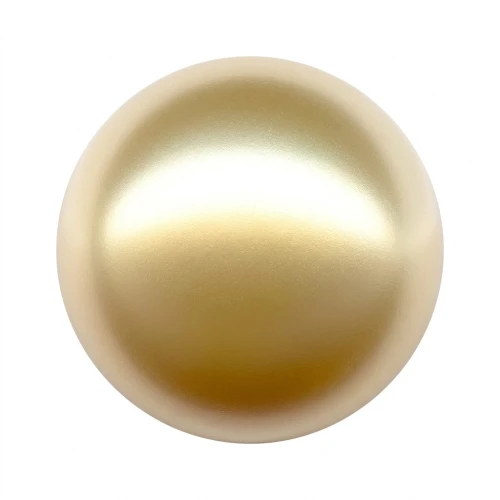 PureCrystal 5817 Cabochon 10mm Gold Pearl