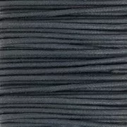 Cotton waxed cord 2mm Navy blue x5m