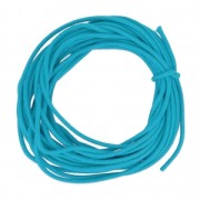 Cotton waxed cord 2mm Turquoise Blue x5m|raw }}