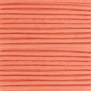 Cotton waxed cord 2mm Orange x5m|raw }}