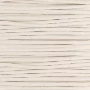 Cotton waxed cord 2mm White x5m