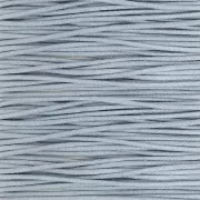 Cotton waxed cord 1mm Bleu Grey x4.95m