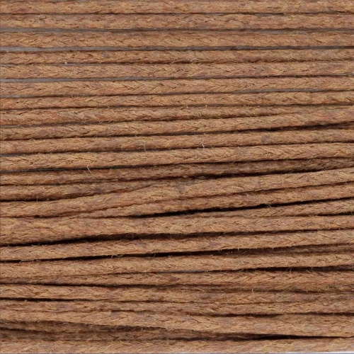 Waxed cotton 1 mm Brown x4.95 m