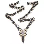 Cymbal Bead Substitute - Metal bead for Superduo 2.5x5mm Varidi Ant Silver Tone x1