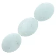 Beads Amazonite Flat Olive beads 14x10mm x5