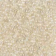 Miyuki Seed beads 15/0 2442 - Crystal Ivory Gold Luster