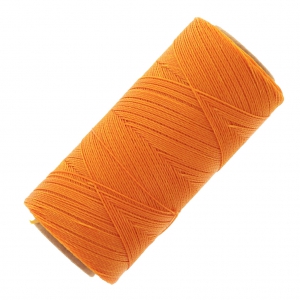 Linhasita waxed thread spool for micro macramé 0.5 mm - Light Topaz (38) x335m