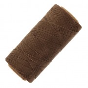 Linhasita waxed thread spool for micro macramé 0.5 mm - Caramel Brown (362) x335m|raw }}