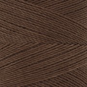 Linhasita waxed thread spool for micro macramé 0.5 mm - Caramel Brown (362) x335m
